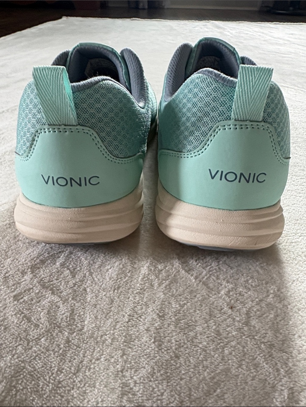 Vionic SHAY aqua teal athletic shoes women’s 12 - Picture 7 of 10